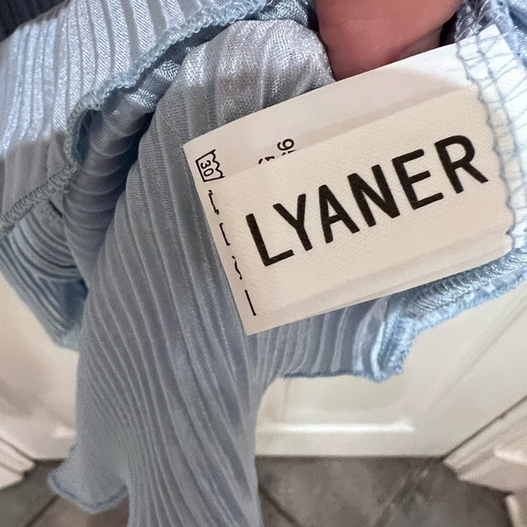 Layner dress in light blue. - Picture 2 of 5